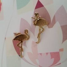 trendy-oobellen-goudkleurige-flamingo