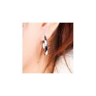 zilveren oorbellen