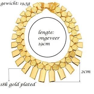 gouden-armband-gold-plated-afrikaanse-geometrische-vorm