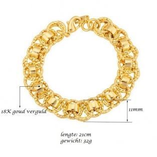 goudkleurige armband ringen