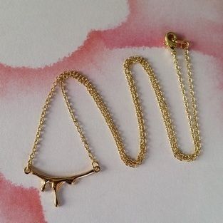 gouden-ketting-gold-plated-sticky-vorm