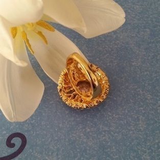 gouden-ring-zirkonia-grote-bloem