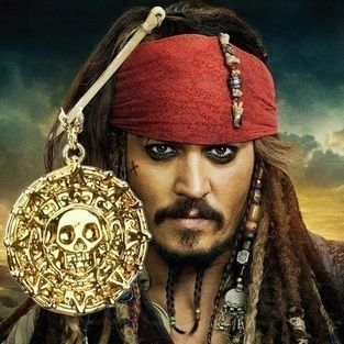 mannen-ketting-pirates-of-the-caribbean-jack-sparrow-aztec-schedel-munt