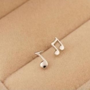 oorbellen-knopjes-zilveren-muziek-symbolen-S925