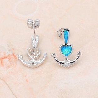opaal-oorbellen-blauwe-vuur-silver-plated-anker-met-zirkonia
